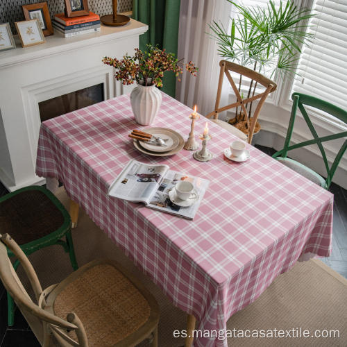 Tela de mesa resistente a las arrugas e impermeables